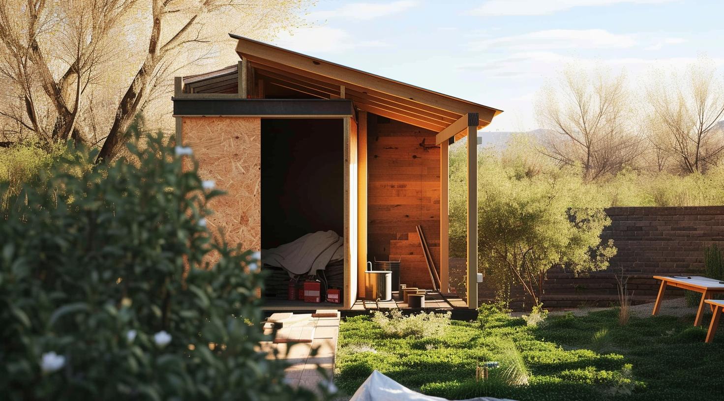 DIY Gartenbank aus Paletten